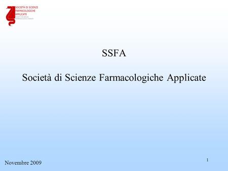 SSFA Società di Scienze Farmacologiche Applicate