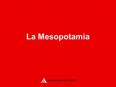 La Mesopotamia 1.