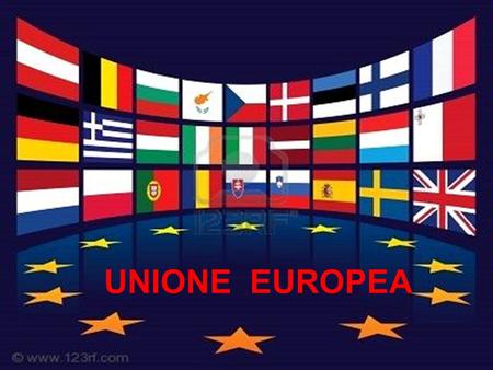 UNIONE EUROPEA.