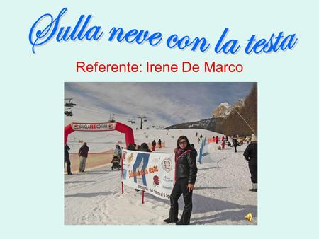 Referente: Irene De Marco