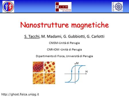 Nanostrutture magnetiche
