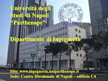 Università degli Studi di Napoli “Parthenope”