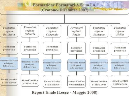 Report finale (Lecce - Maggio 2008)