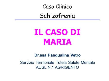 Dr.ssa Pasqualina Vetro