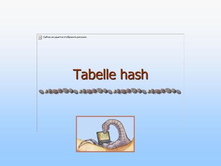 Tabelle hash.