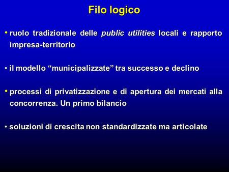 Federico Testa 15 dicembre 2005 Lesperienza delle public utilities locali: un modello in transizione?