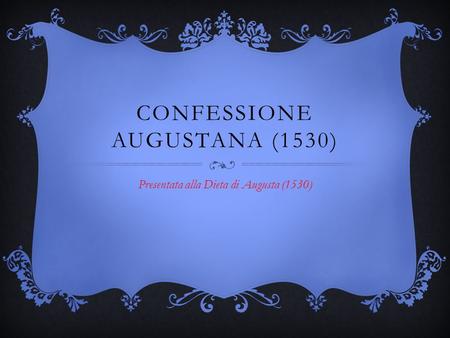 Confessione augustana (1530)