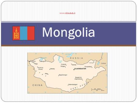 Www.didadada.it Mongolia.