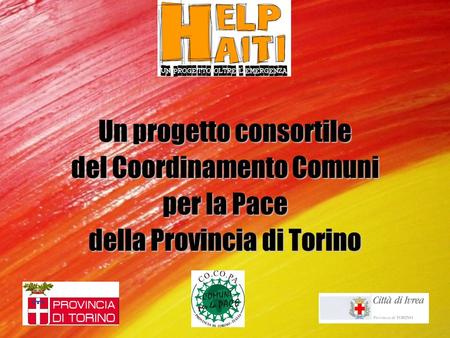 Un progetto consortile del Coordinamento Comuni per la Pace della Provincia di Torino.