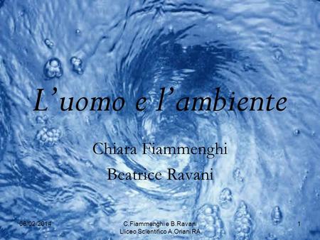 Chiara Fiammenghi Beatrice Ravani