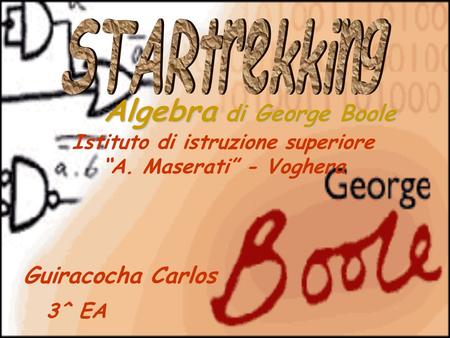 Algebra di George Boole
