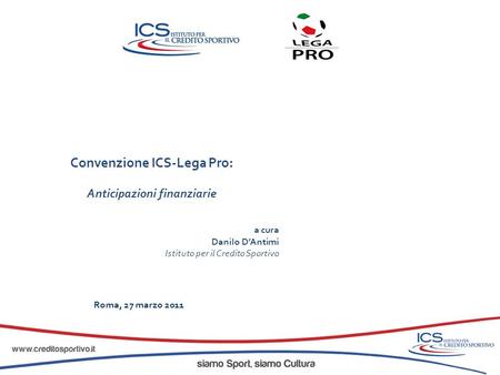 Convenzione ICS-Lega Pro: