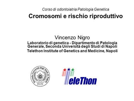 Telethon Institute of Genetics and Medicine, Napoli