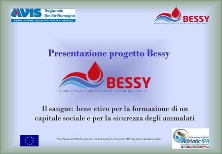 Presentazione progetto Bessy