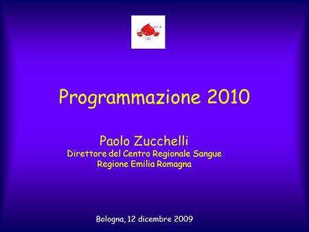 Programmazione 2010 Paolo Zucchelli