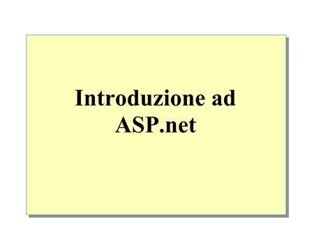 Introduzione ad ASP.net