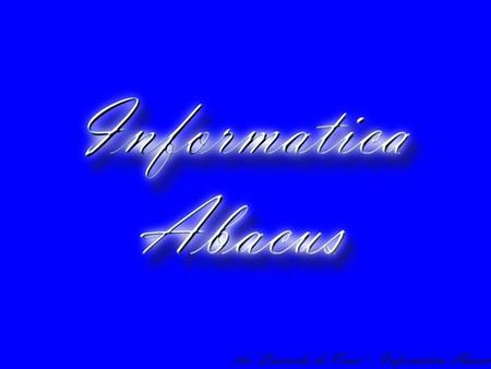 Informatica Abacus.