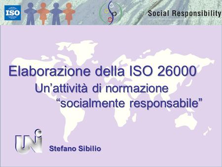 Elaborazione della ISO 26000
