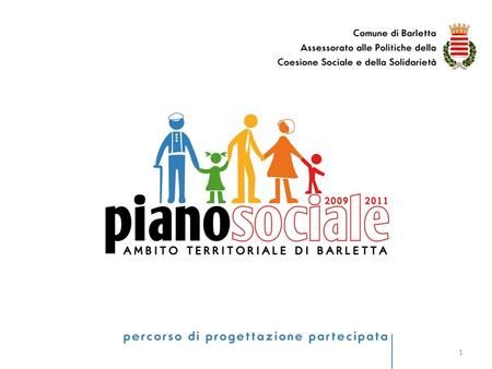 1. 2 PIANO SOCIALE DI ZONA 2010-2012 AMBITO DI BARLETTA ASSEMBLEA PLENARIA 4 gennaio 2010 Il Piano Sociale di Zona è lo strumento di programmazione per.