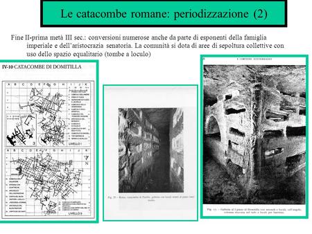 Le catacombe romane: periodizzazione (2)