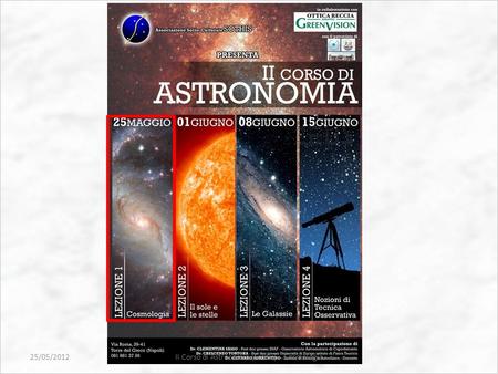 II Corso di Astronomia (Sothis) - Cosmologia