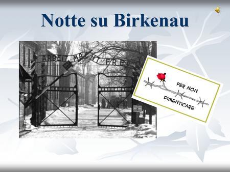 Notte su Birkenau.