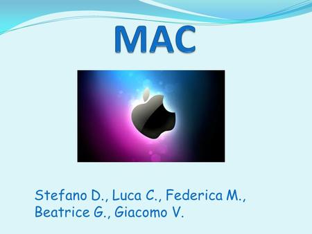 Stefano D., Luca C., Federica M., Beatrice G., Giacomo V.