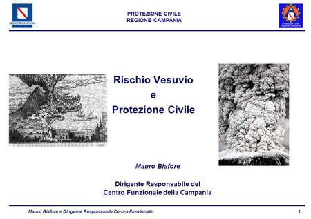 Rischio Vesuvio e Protezione Civile