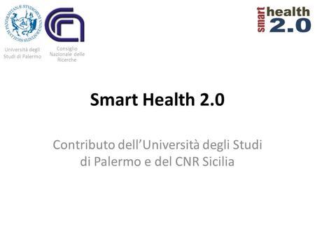 Contributo dell’Università degli Studi di Palermo e del CNR Sicilia