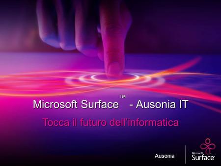 Microsoft Surface™ - Ausonia IT