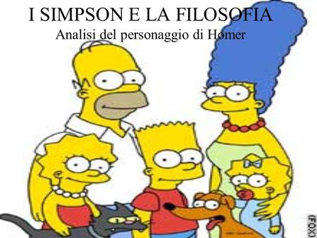 I SIMPSON E LA FILOSOFIA