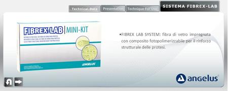 FIBREX LAB SYSTEM: fibra di vetro impregnata con composito fotopolimerizzabile per il rinforzo strutturale delle protesi. technical data	packing.