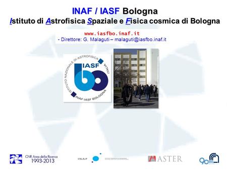 Istituto di Astrofisica Spaziale e Fisica cosmica di Bologna