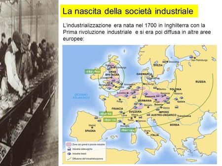 La nascita della società industriale