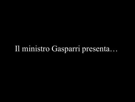 Il ministro Gasparri presenta… Lultima truffa Italiana: IL DIGITALE TERRESTRE.