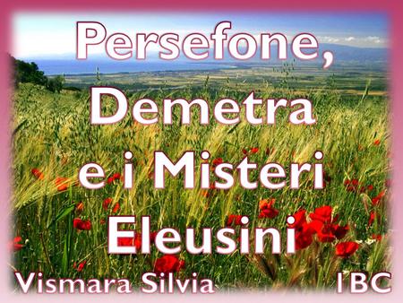 Persefone, Demetra e i Misteri Eleusini