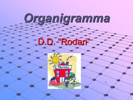 Organigramma D.D. “Rodari”.