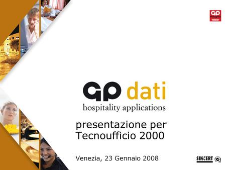 1 presentazione per Tecnoufficio 2000 Venezia, 23 Gennaio 2008.