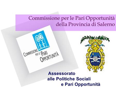 Commissione per le Pari Opportunità della Provincia di Salerno
