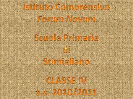 Istituto Comprensivo Forum Novum Scuola Primaria di Stimigliano