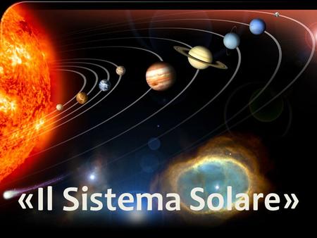 «Il Sistema Solare».