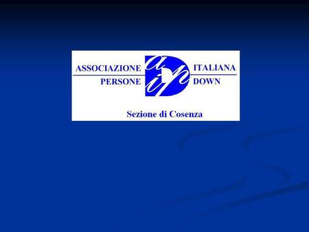 LAssociazione Italiana Persone Down Viene fondata a Roma e viene riconosciuta con DPR n. 118 del 18 Marzo 1983. E un Onlus e come tale cerca di dar voce.
