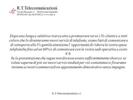 R.T.Telecomunicazioni s.r.l