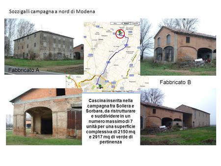 Sozzigalli campagna a nord di Modena
