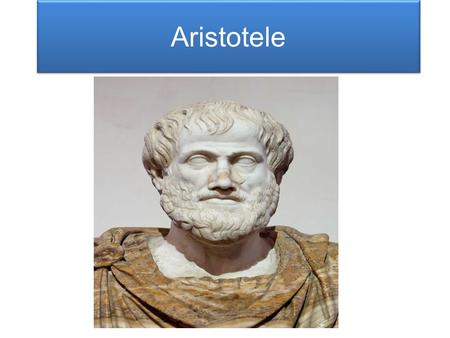 Aristotele.