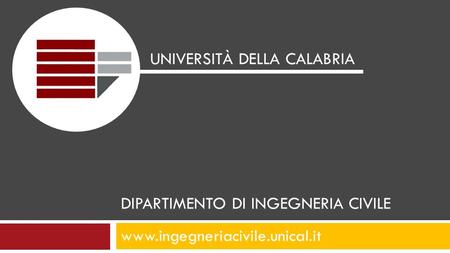 Dipartimento ingegneria civile e ambientale polimi