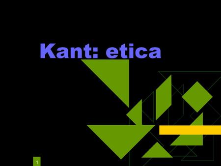 Kant: etica.