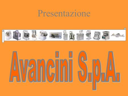 Presentazione Avancini S.p.A..