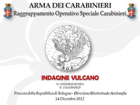 Procura della Repubblica di Bologna - Direzione Distrettuale Antimafia