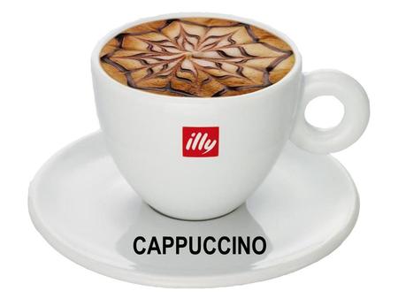 Capuccino, latte e caffè espresso